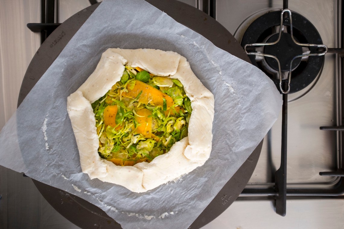 4 Savoury galette progress 3