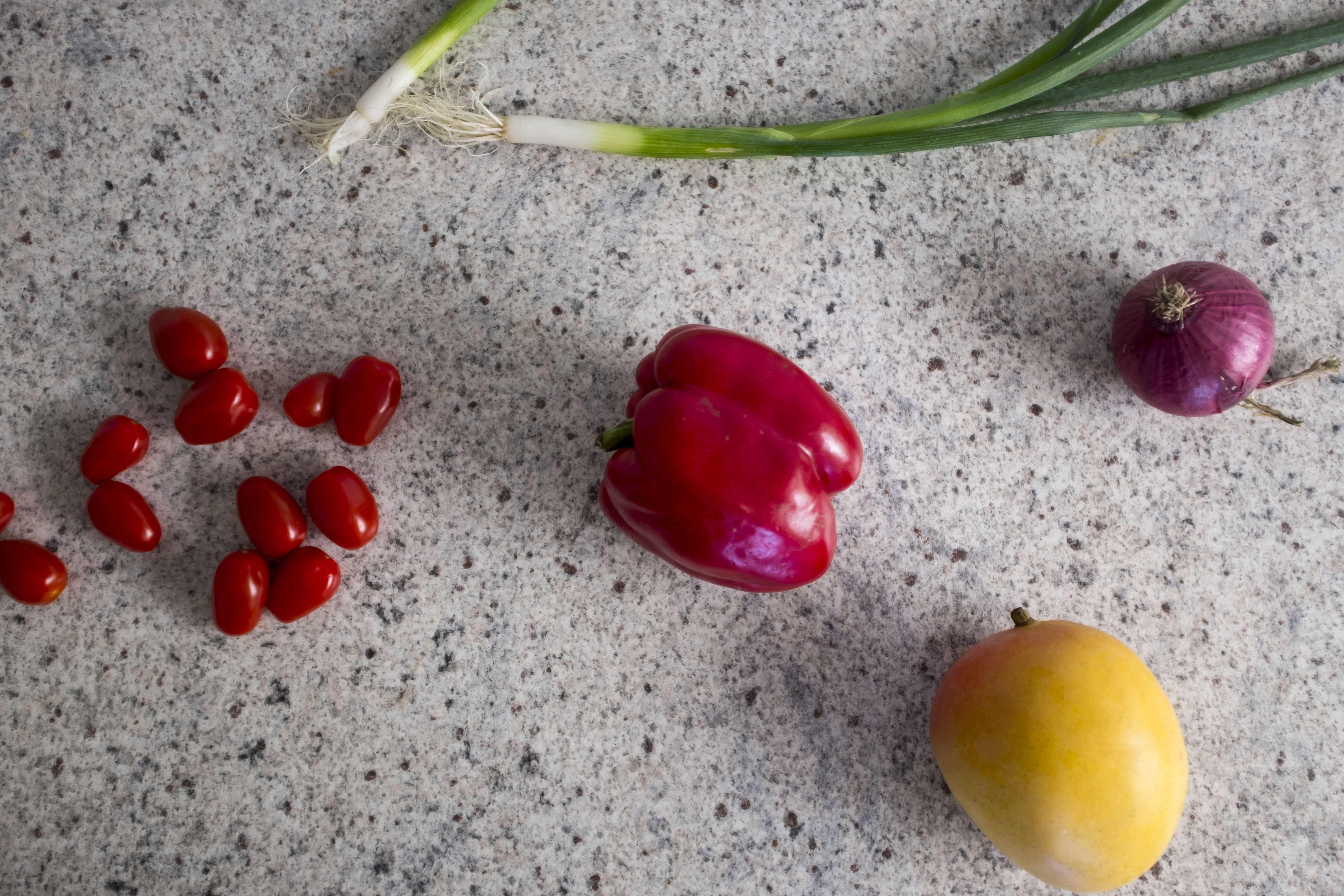Summer tostadas ingredients